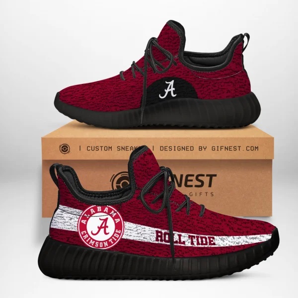Alabama Crimson Tide Rool Tide NCAA Yeezy Sneaker – Hothot 280220
