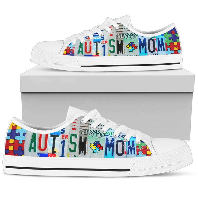 Autism Mom Low Top Shoes – Teasearch3D 090220