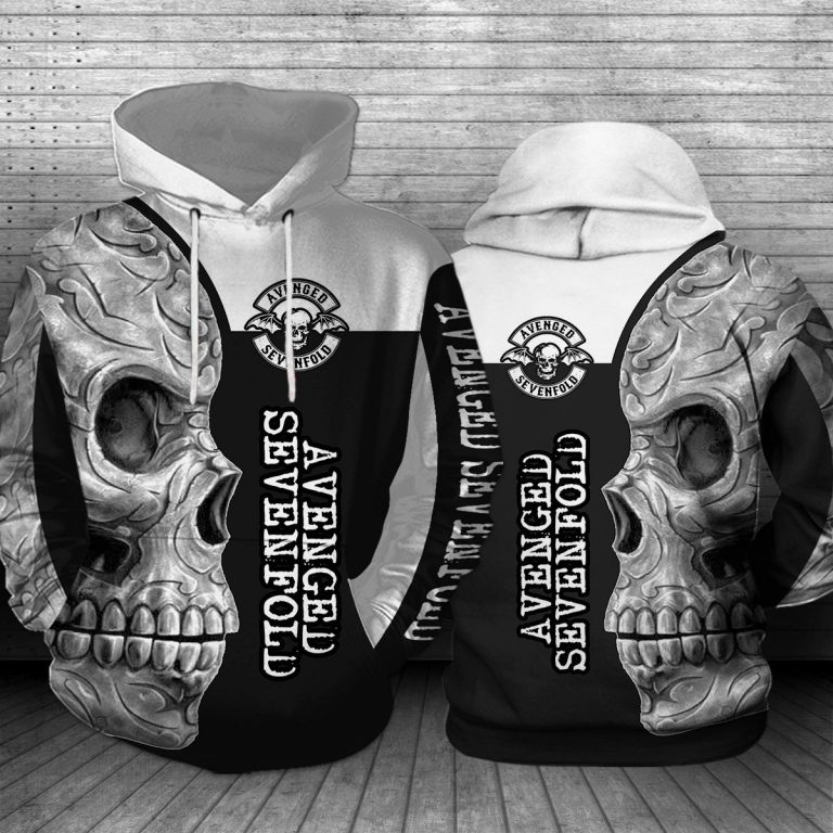 Avenged Sevenfold Skull All 3D hoodie