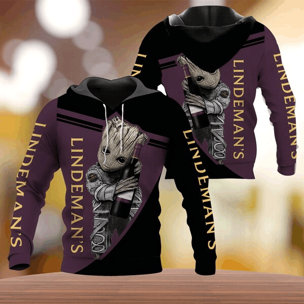 Groot hold lindeman's all over print hoodie