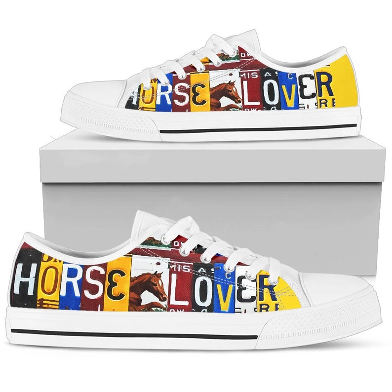 Horse Lover Low Top Shoes – Teasearch3D 090220