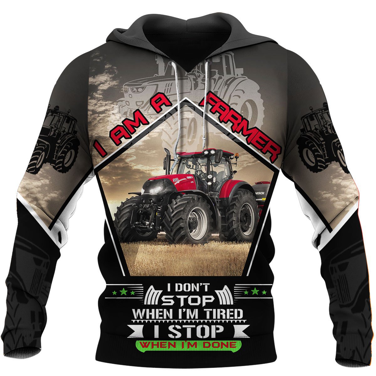 I Am A Farmer 3D All Over Printed Hoodie