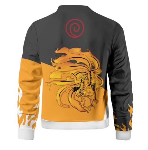Naruto Style Bomber Jacket-back