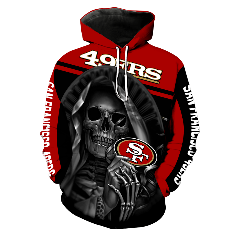 The death hold san francisco 49ers full printing hoodie