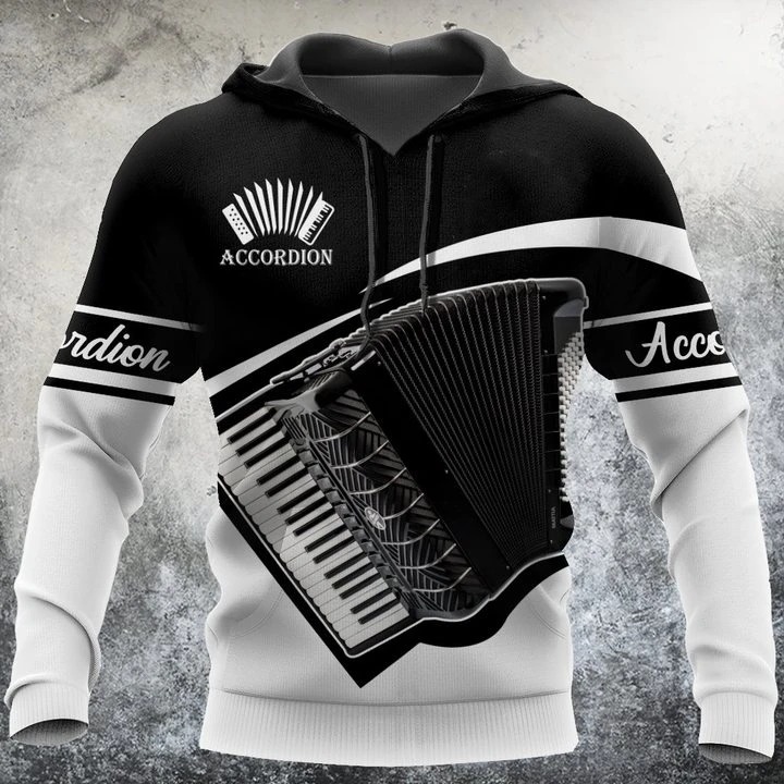 Accordion music 3d hoodie, shirt – Saleoff 24032011