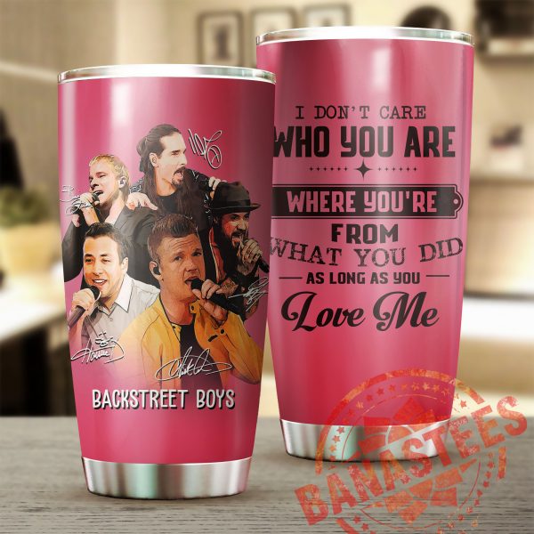 Backstreet Boys Signature Stainless Steel Tumbler Cup