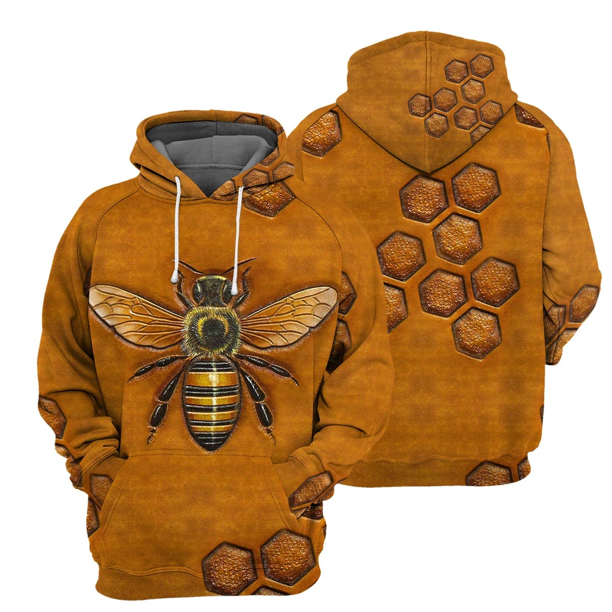 Bee 3D All Over Printed hoodie