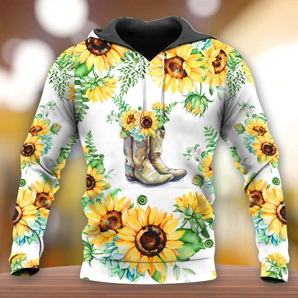 Boots Sunflower 3d All Over Printed hoodie – Saleoff 19032012