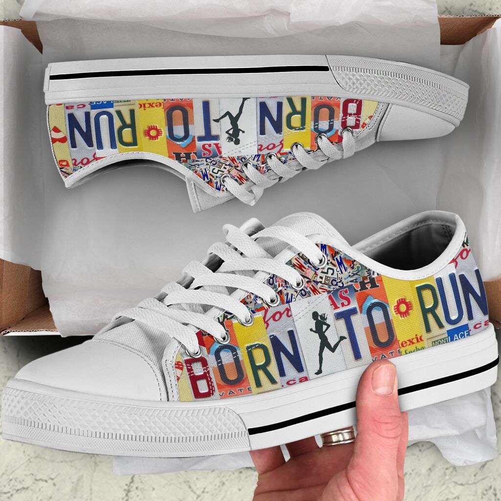 Born To Run Low Top Shoes-2