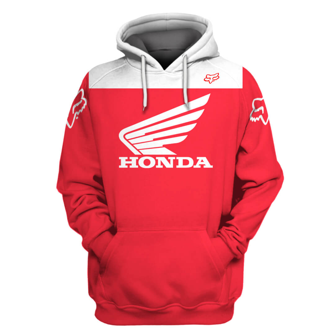 Custom honda logo full printing hoodie 1