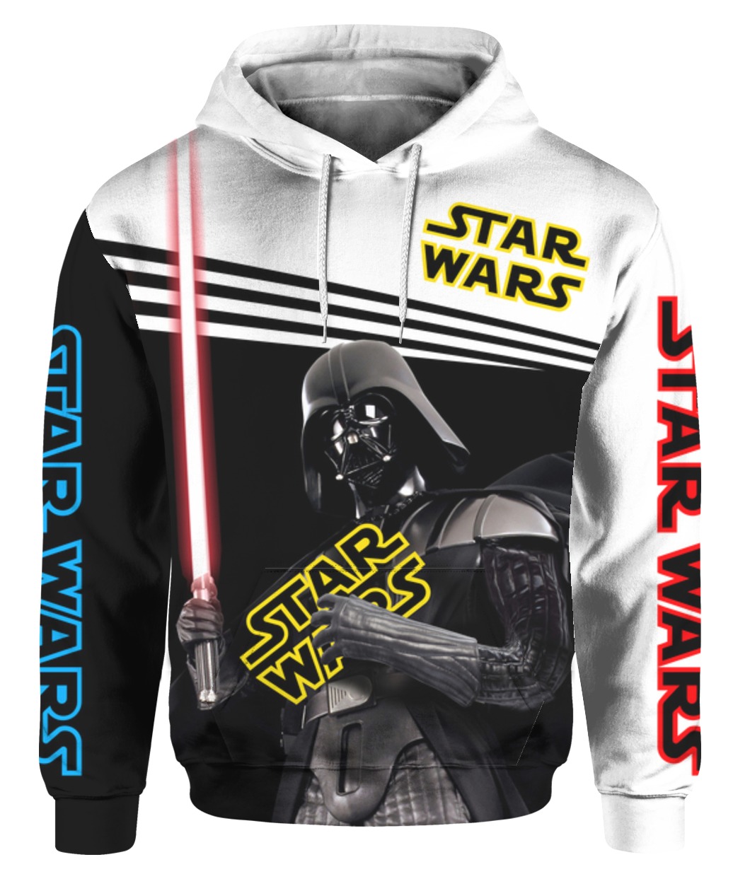Darth Vader Hug Star Wars 3d hoodie front
