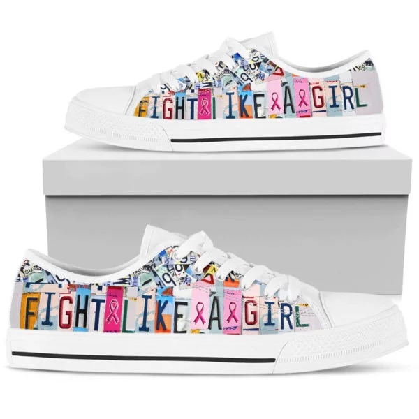 Fight like a girl low top shoes – LIMITED EDITION