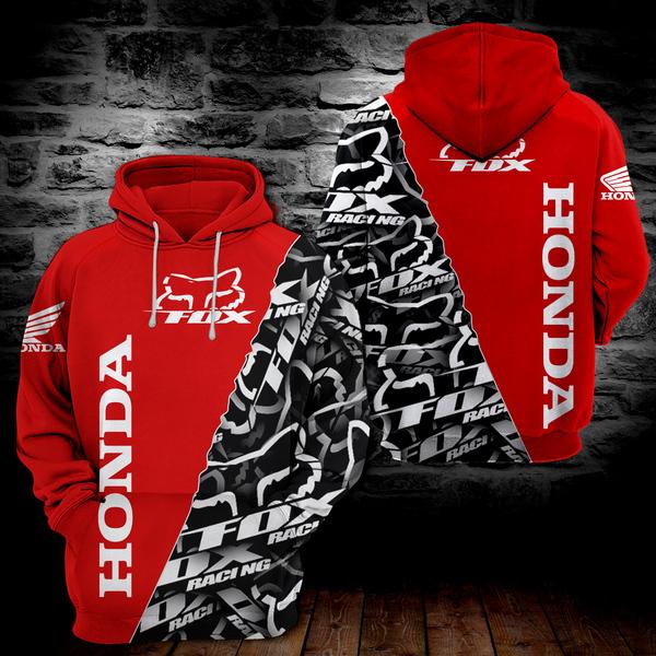 Fox Racing Honda 3D hoodie