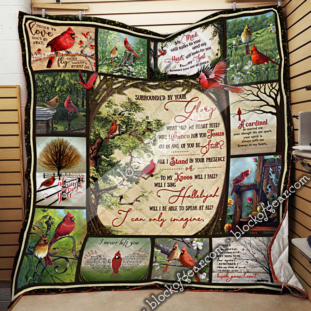 I Can Only Imagine Cardinal Quilt – Teasearch3D 070320