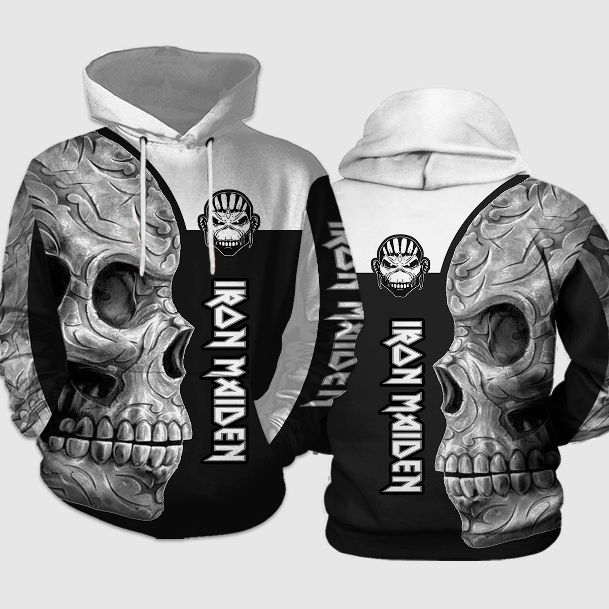 Iron Maiden Sugar Skull 3d hoodie and shirt – Hothot 140320