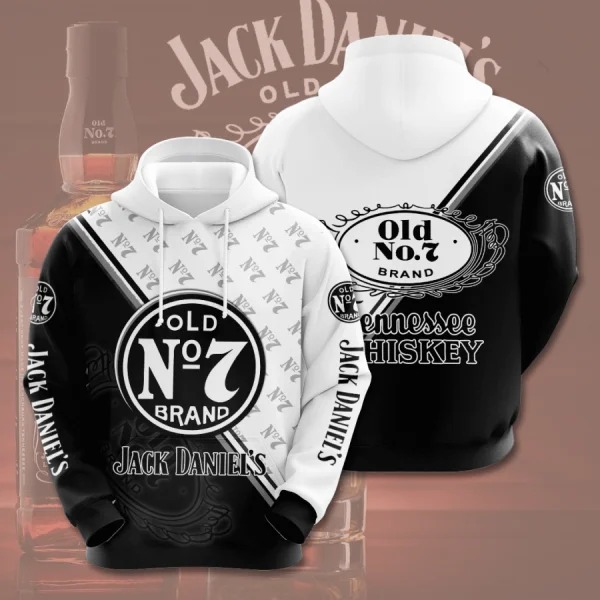 Jack Daniel's Old No 7 3D hoodie