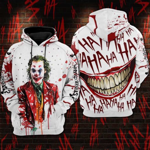 Joker Haha 3d hoodie