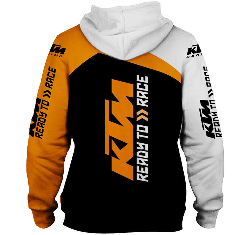 KTM ready to race punisher all over print hoodie - maria