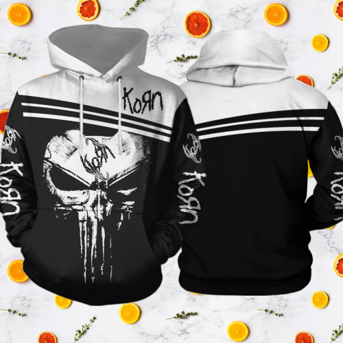 Korn skull 3D hoodie – LIMITED EDTION