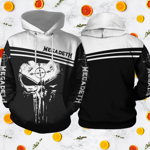 Megadeth skull 3D hoodie – LIMITED EDTION