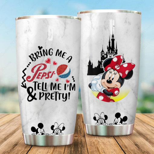 Minnie Mickey Bring Me A Pepsi Tumbler  – Hothot 130320