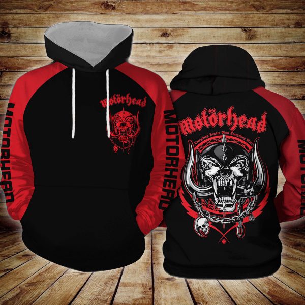 Motorhead Logo 3d hoodie