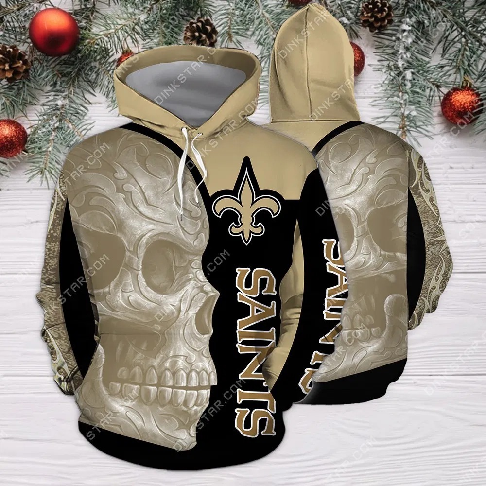 New Orleans Saints 3d over print hoodie