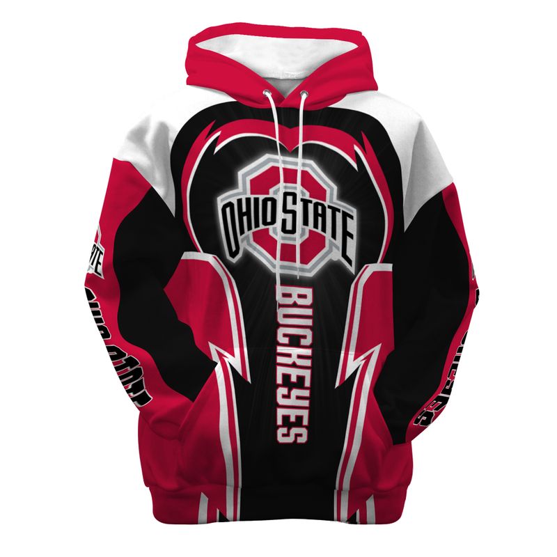 Ohio State Buckeyes 3d hoodie