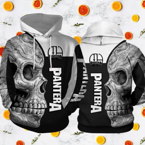 Pantera skull 3D hoodie – LIMITED EDTION