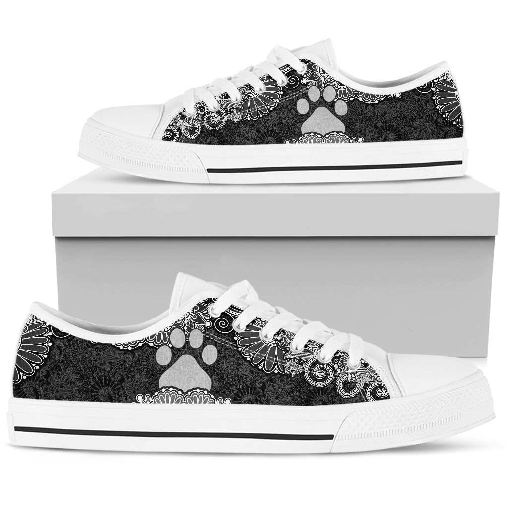 Paw Dog Low Top Shoes1