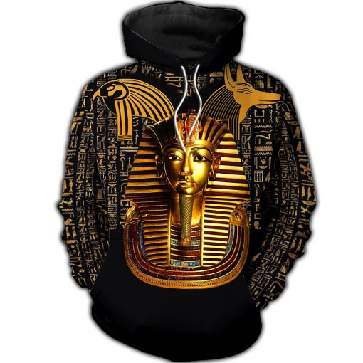 Pharaoh Ancient Egypt 3D All Over Printed hoodie