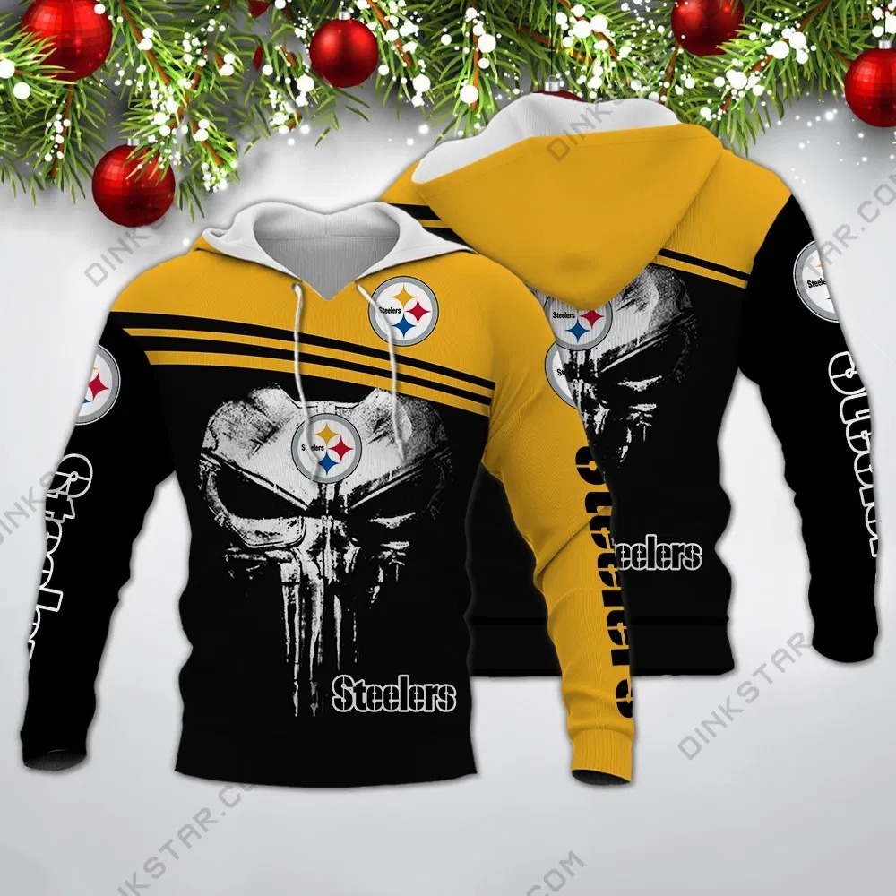 Pittsburgh Steelers 3d over print hoodie