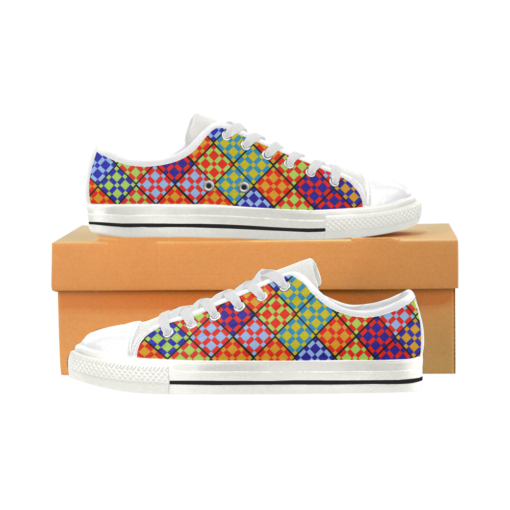 Quilting Low Top Shoes