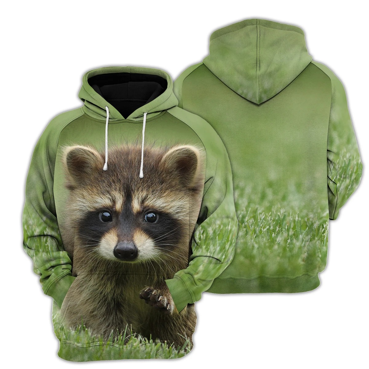 Raccoon 3d All Over Printed hoodie, shirt