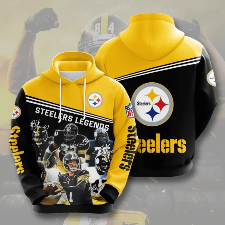 Steelers legends 3d hoodie