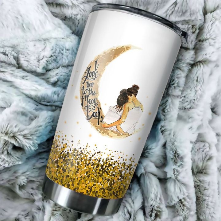 Sunflower To My Beautiful Daughter I Love You To The Moon And Back Tumbler2