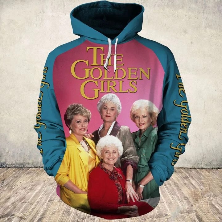 The Golden Girls 35th Anniversary 3d hoodie, zip hoodie and shirt