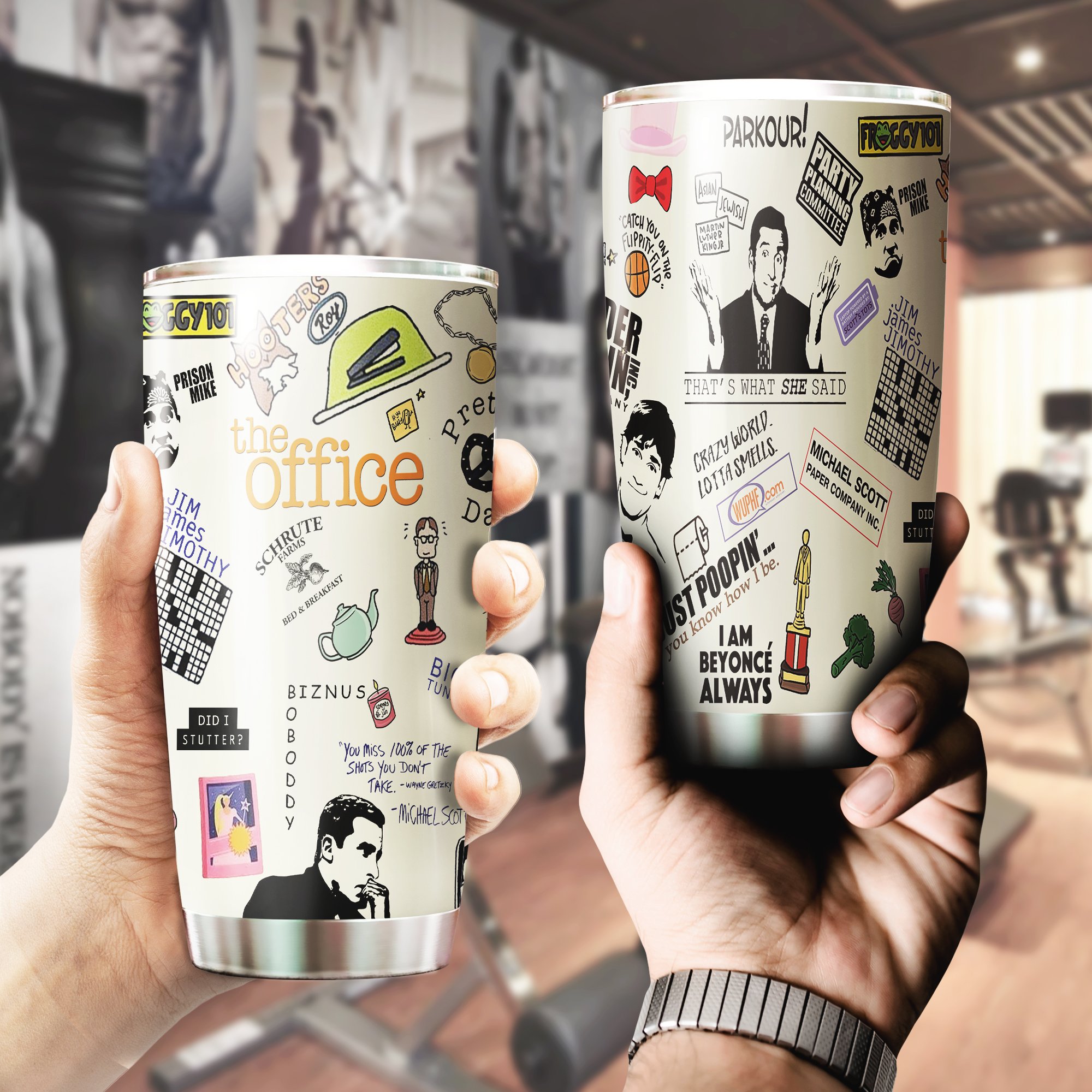 The Office Stainless Steel Tumbler3
