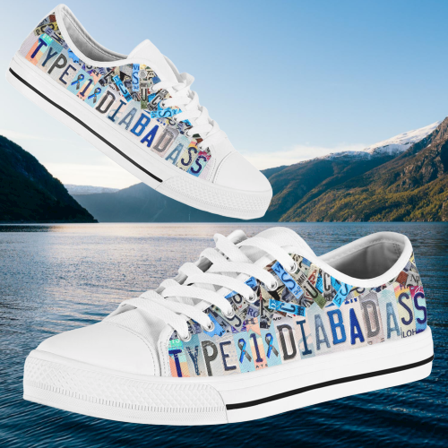 Type 1 diabadass low top shoes – LIMITED EDITON
