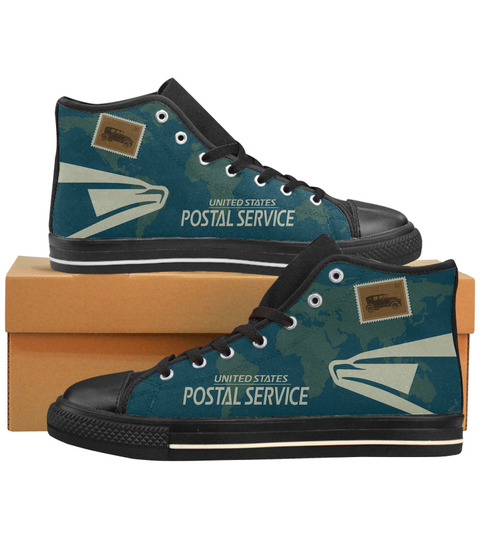 United States Postal Service High Top Shoes2