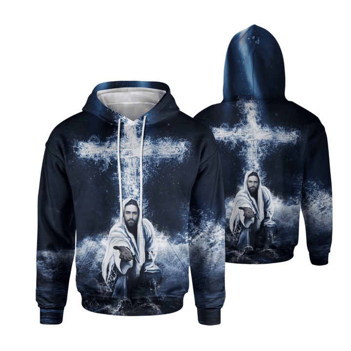 Way Maker Jesus Cross 3d hoodie and t-shirt – Saleoff 2603207
