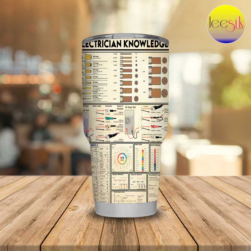 Electrician knowledge tumbler