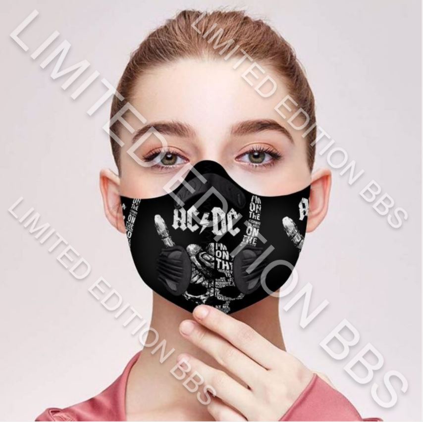 ACDC filter face mask