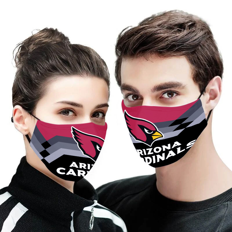 Arizona cardinals face mask