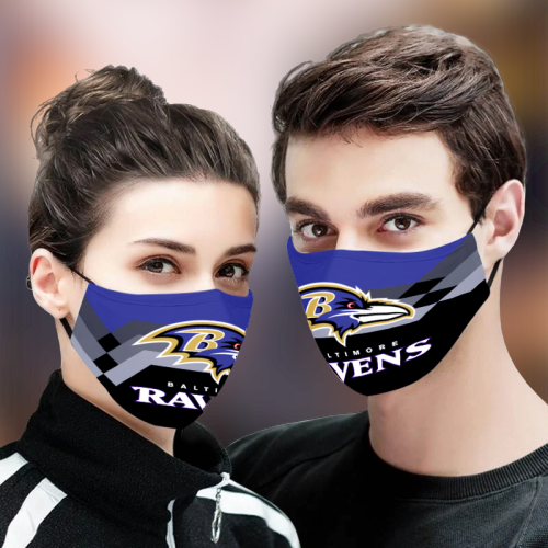 Baltimore Ravens 3d face mask - LIMITED EDITION