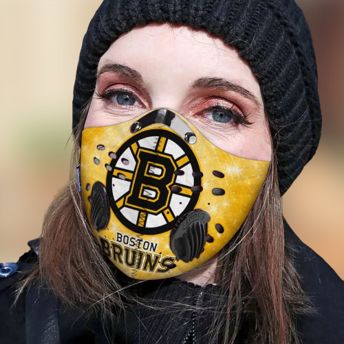 Boston Bruins fitler face mask2