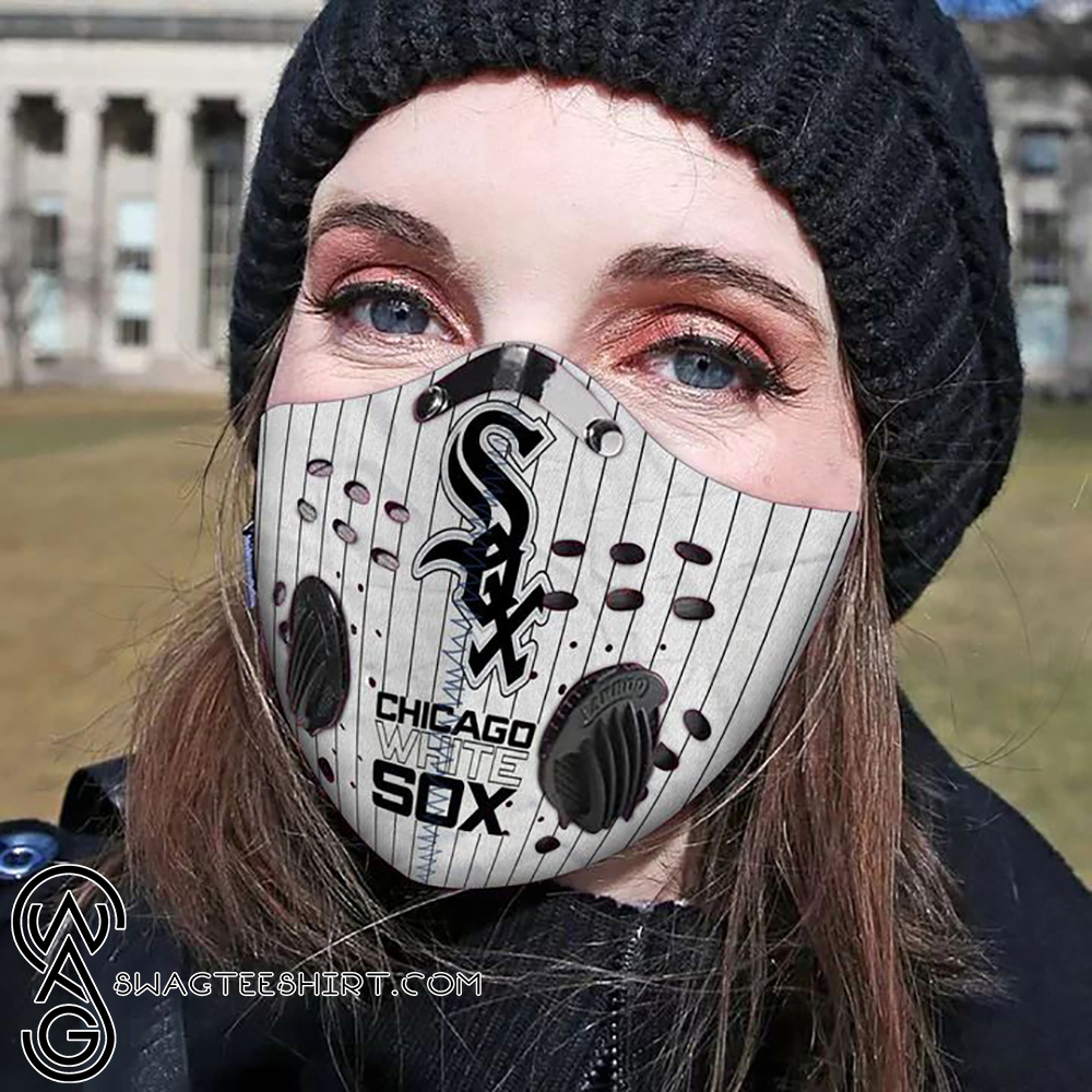 Chicago white sox baseball filter carbon face mask – maria