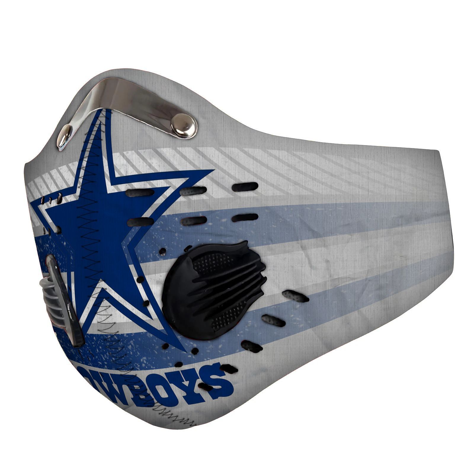 Dallas Cowboys face mask 3