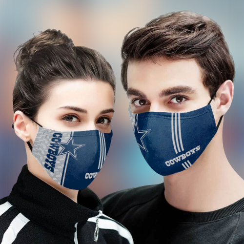 Dallas Cowboy cloth fabric face mask - LIMITED EDITION