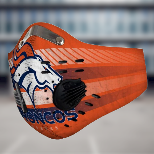 Denver Broncos filter face mask – LIMITED EDITION